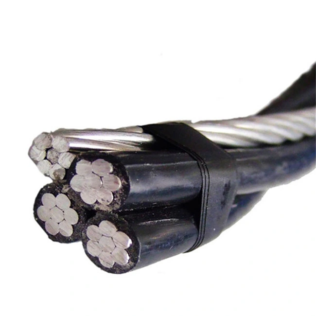 Aluminum Transmission Wire 4 Core Power Cable ABC Aerial Bundle Cable