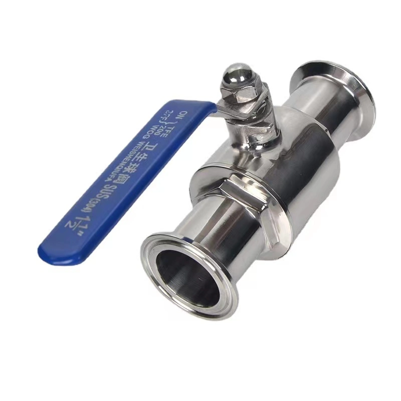 2 Way /3 Way Fulled Cavity Seat Sanitary Stainless Steel Ball Valve