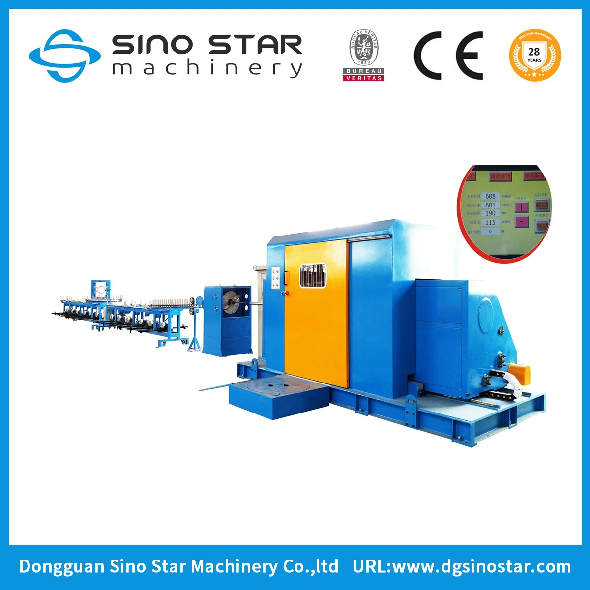 New Type Stranding Machine for Stranding Cables