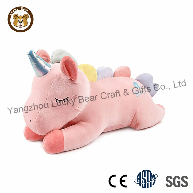 Commerce de gros animal de peluche oreiller mou de la Chine usine Bébé Adorable des jouets en peluche