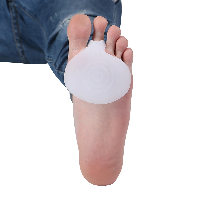Hot Sell High Quality Massaging Gel High Heel Insoles Silicone Forefoot Pads Cushion for Women