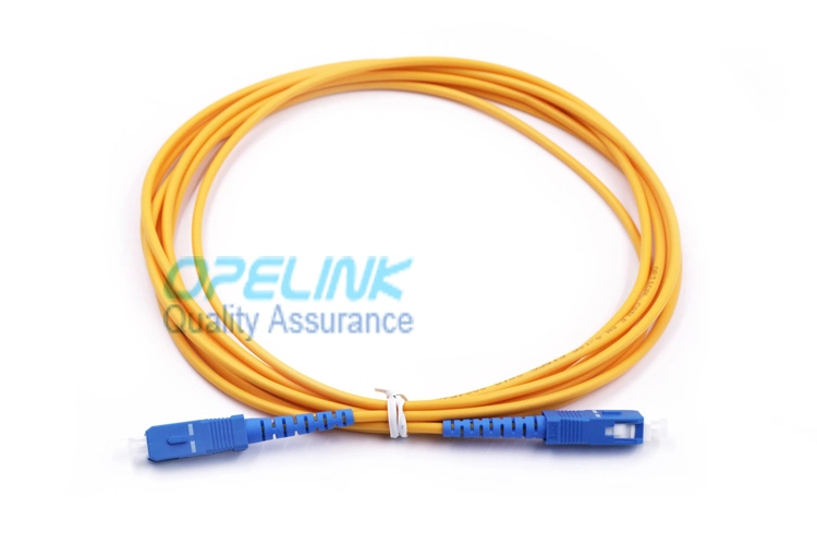 Sc-Sc Sm Simplex 9/125 Optical Fiber Patch Cord