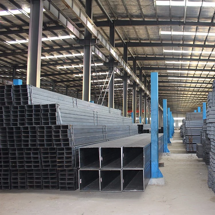 40*80 Pre Galvanized Square Rectangular Steel Pipe