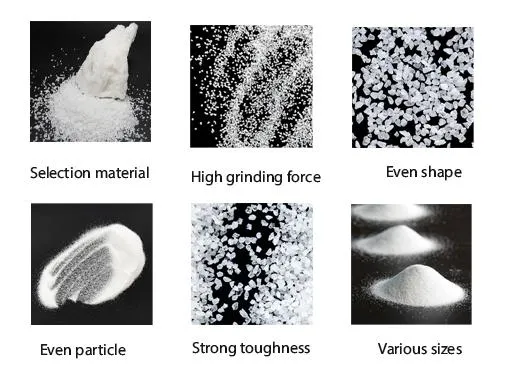 White Fused Corundum Powder 4000# Wa/Wfa for Phone Polishing