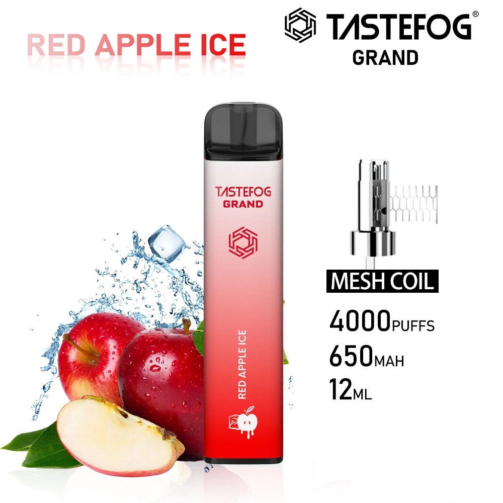 Оптовая торговля Tastefog Grand Mini E к прикуривателю 4000puffs одноразовые Vape пера