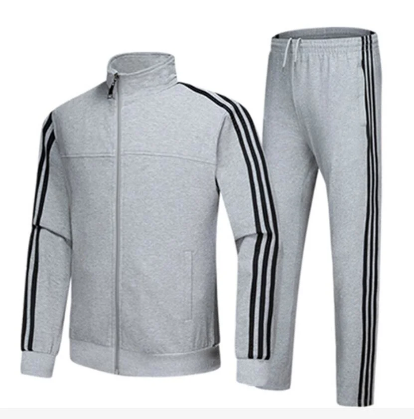 Customized Men Cotton Jogging Suit /Men Sweatsuit/Track Suit/Custom Made Men Hoody Tracksuit Made in Guangzhou China