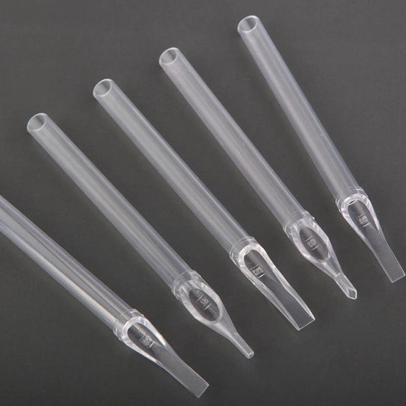 Professional High quality/High cost performance  Disposable Top Grade Long Tattoo Tube Tip