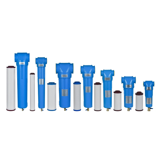 Yuka-Yf-B Series 16bar Compressed Air Filter Cost-Effective, High-Quality Performance