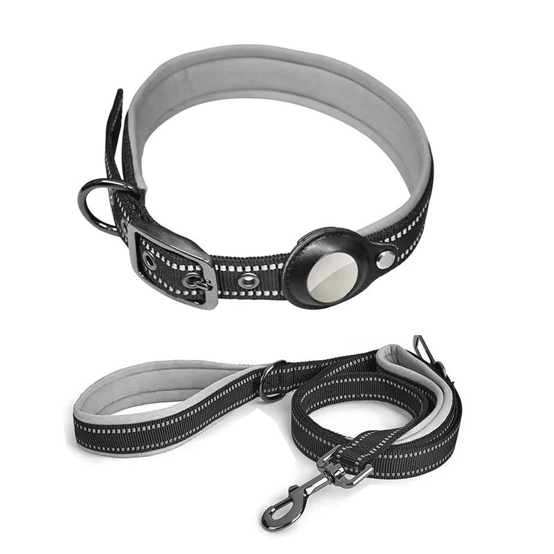 Hot Selling Reflective Air Tag Dog Collar Adjustable Air Tag Accessories