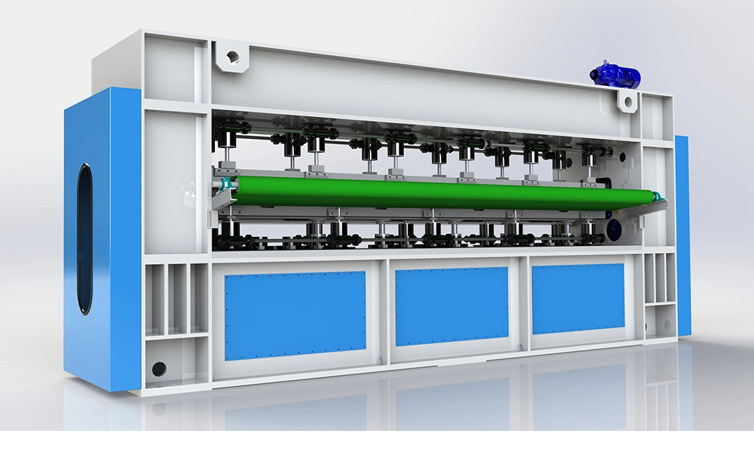 Línea de producción de fieltro para filtro de alta temperatura no tejido para aguja de filtro Tela perforadora