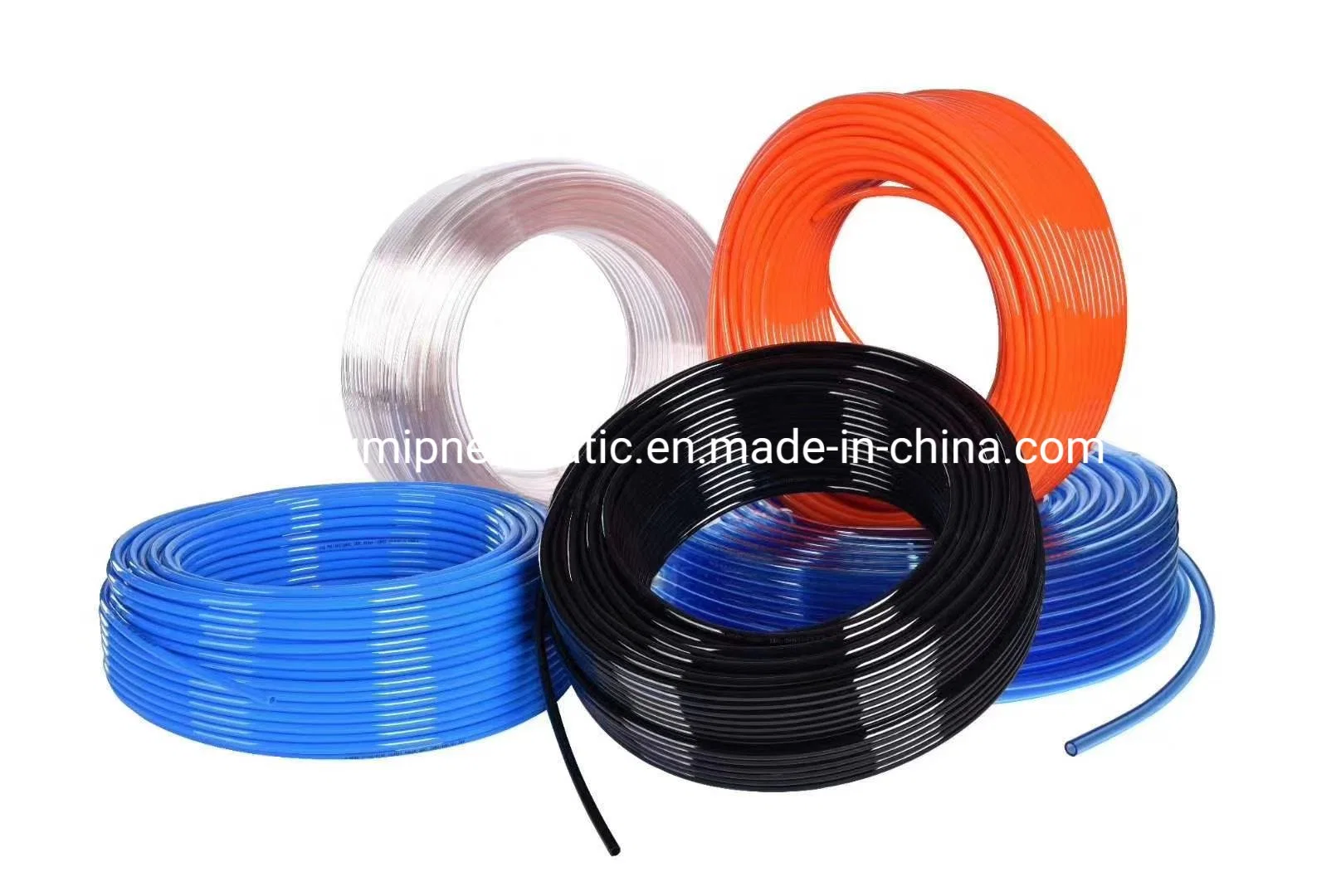 PU Shore A 85 d'air pneumatique spirale du tube en polyéthylène souple de polyuréthane 11*16mm