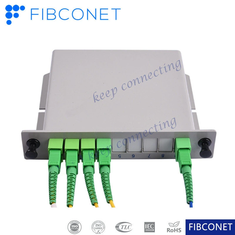 Box Type Fiber Optic PLC Splitter with Sc Adapter LC Connector 1X32 PLC Splitter Box PLC Fiber Optic Splitter