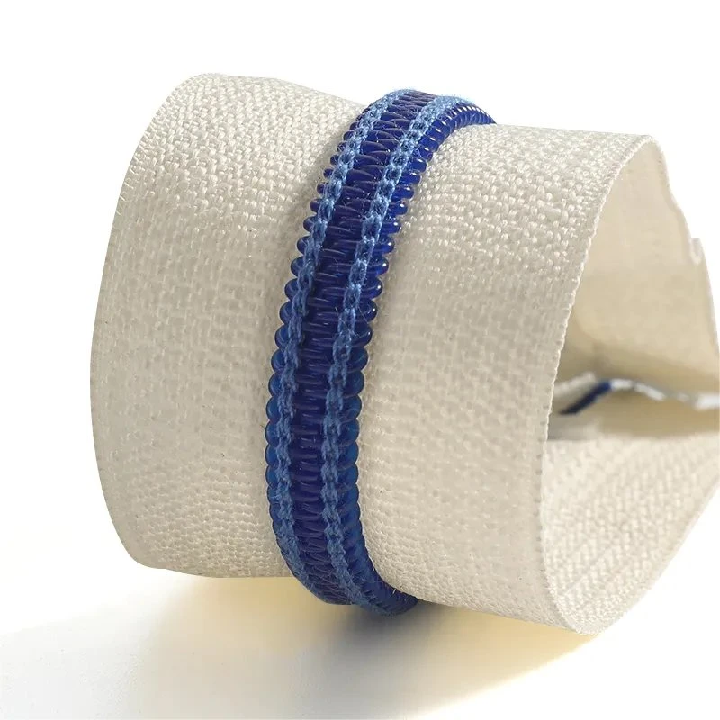 Wholesale Factory 5# 20cm Oco Nylon Zipper Polyester Tape with Nylon Teeth Close End Nylon Coil Zipper for Bag