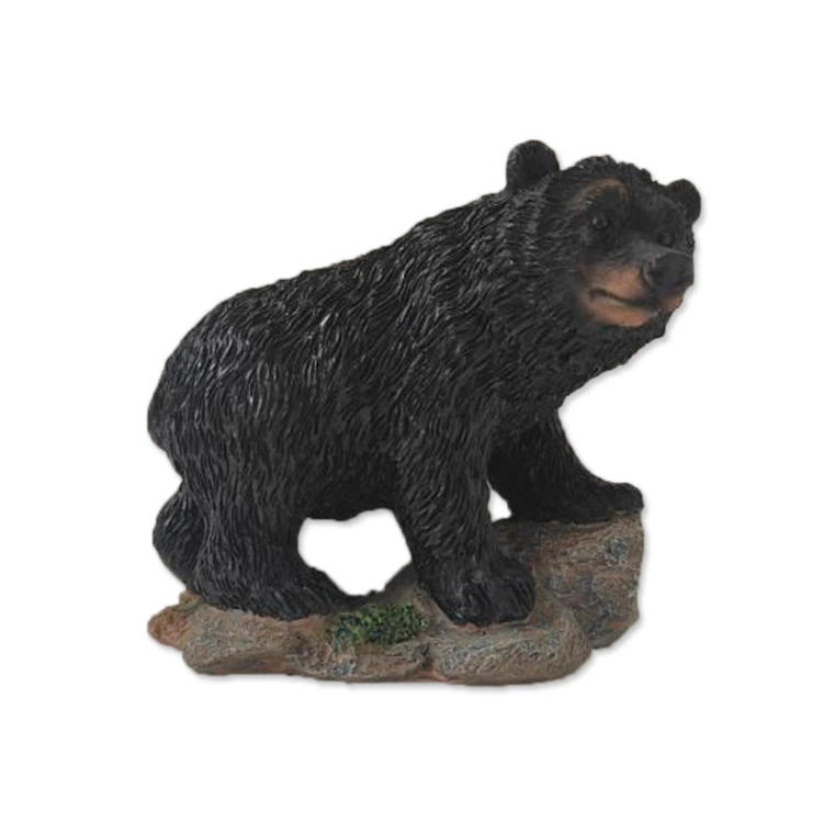 Wholesale/Supplier Custom Resin Wild Animal Statue Black Bear Decor