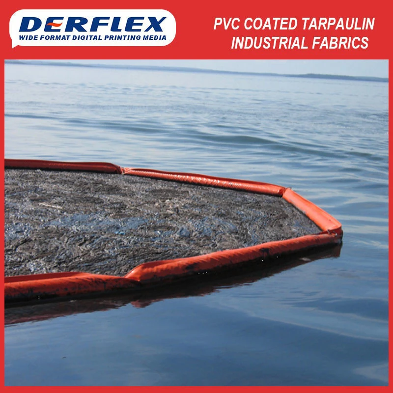 China PVC Coated Tarpaulin for Floating Oil Boom