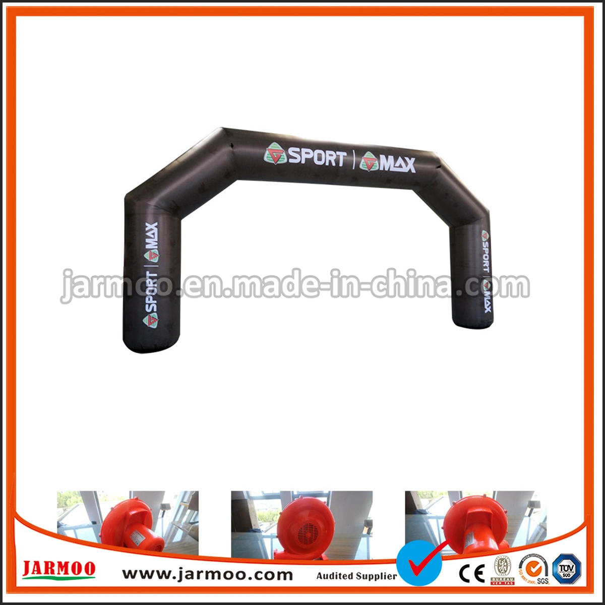 Promotion High quality/High cost performance  Custom Logo Printed Entrance Inflatable Arch