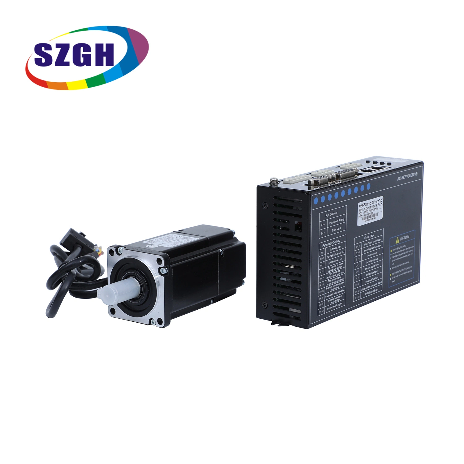 Small Torque Low Price Good Quality 220V 0.75kw 2000rpm 3.5n. M Servo Motor + Driver+ Encoder Cable