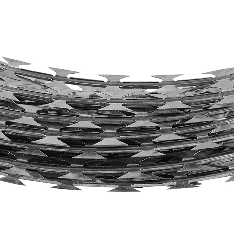 Hot-Dipped Razor Barbed Wire Protective Wire Mesh