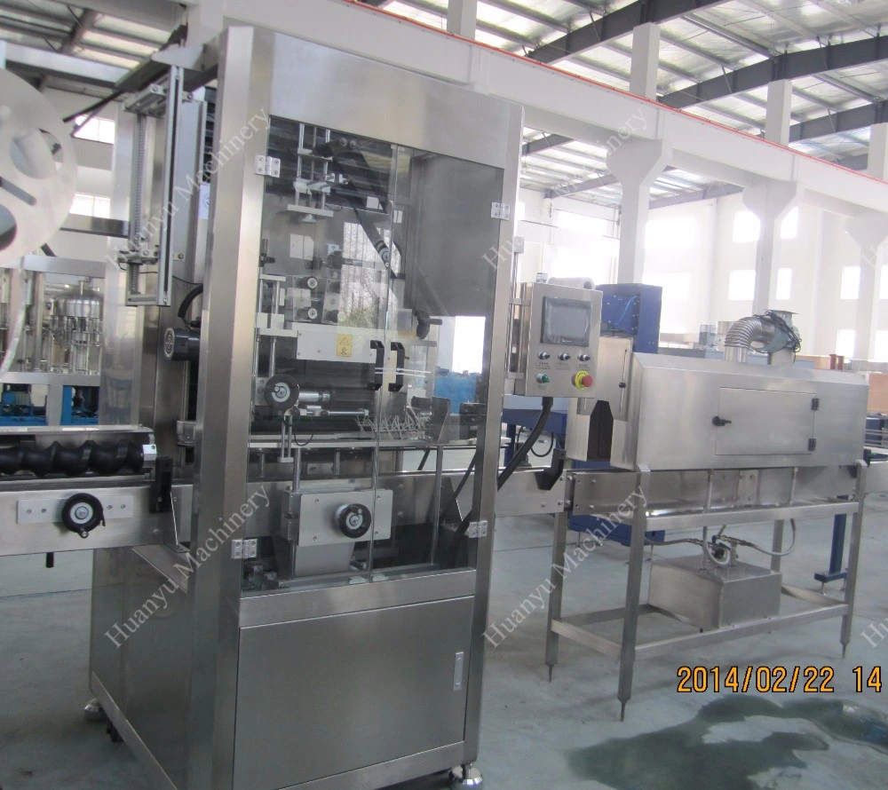 Auto High Speed Shrink Sleeve Labeling Machine for Pet Bottles