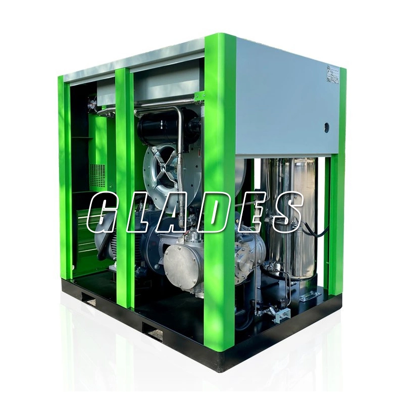 Kompressor Maschine Hersteller Best Selling Öl frei 7,5kW 8bar Schraube Luftkompressoren für die Aufbereitungsindustrie