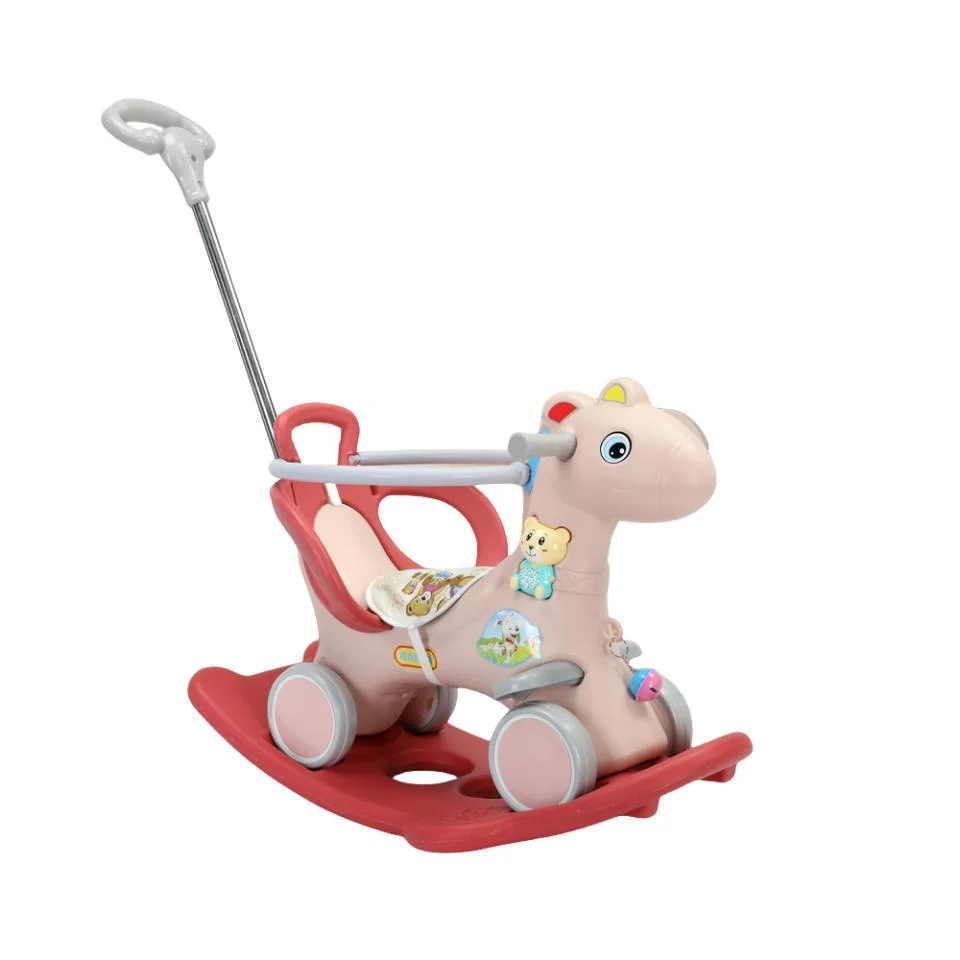 Indoor Playground Cheap Plastic Toy Baby Rocking Horse for Home Use Ride on Animals Toy