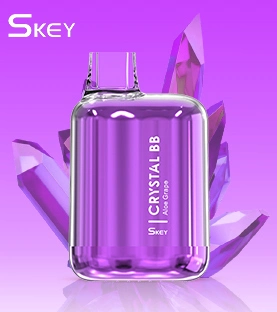 Pila recargable Skey Crystal BB 6000puffs VAPE Pod desechable 20mg 50mg nicotina E-Cigarete