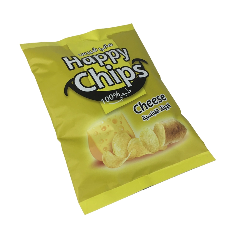 Vente en gros de sachets de chips de pommes de terre gélifiées, bonbons et snacks alimentaires souples avec impression personnalisée du logo