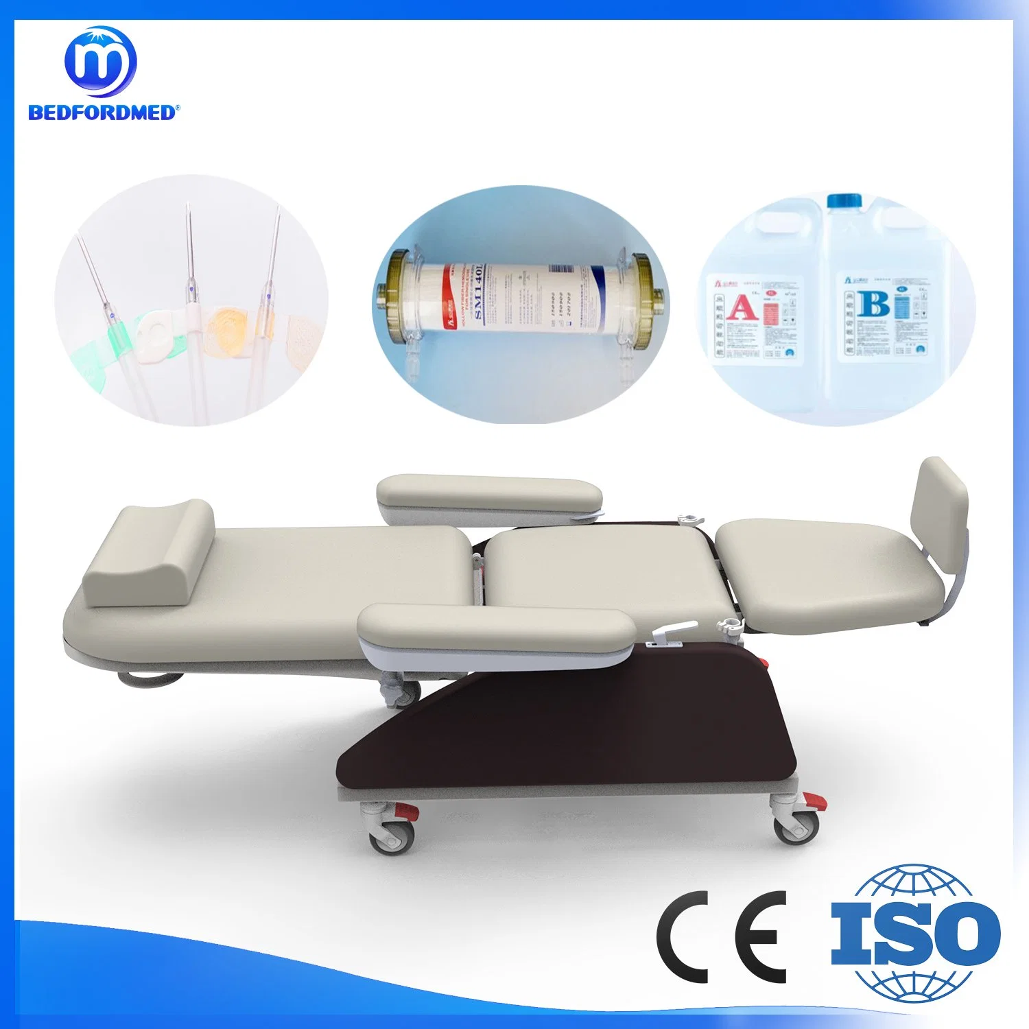 Multi-Function Thearpy Equipment Medical Perdition Dialysis Chair (ME-SOY)