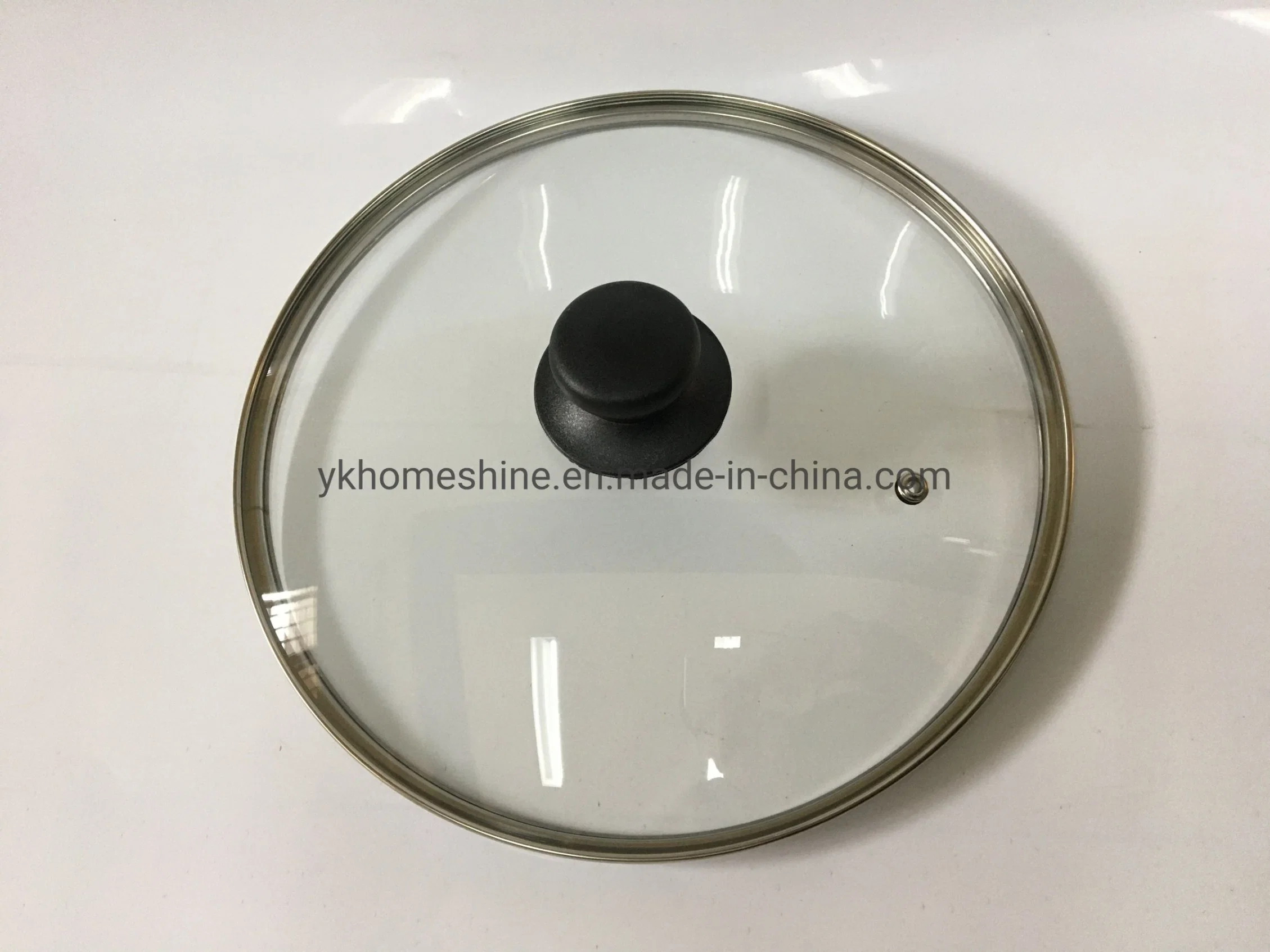 Air Hole 4mm Tempered Glass Lid Glass Cover for Cookware