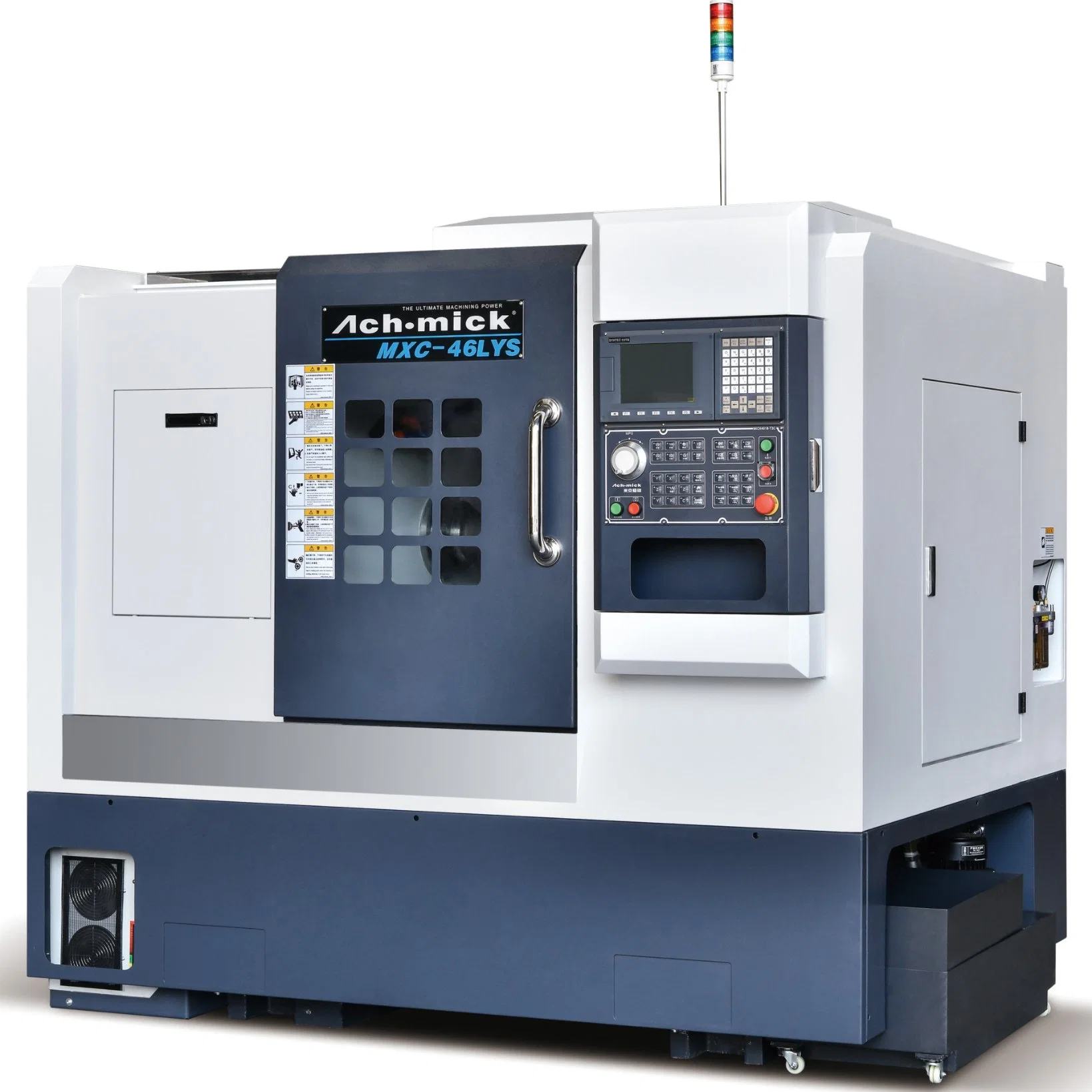 Máquina CNC de Torno e Fresagem de Alta Precisão e Alta Rigidez, Incluindo Máquina Composta CNC com Eixo Y para o Mercado de Ponta e Médio.