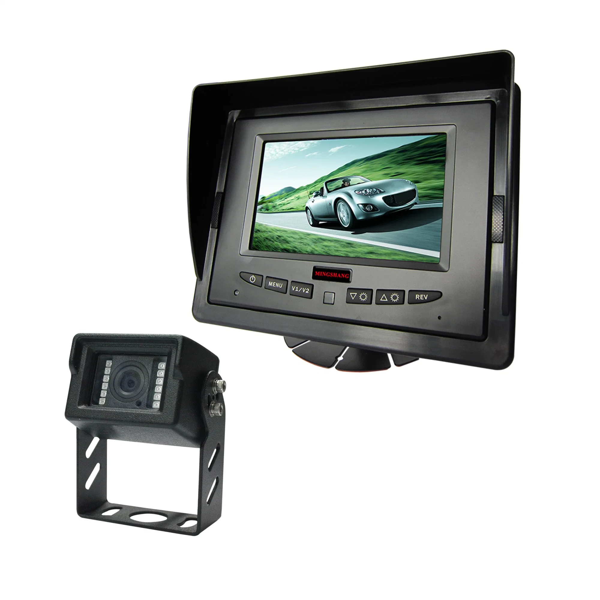 5inch Digital Windshield TFT LCD Car Monitor for Reversing Backup Camera