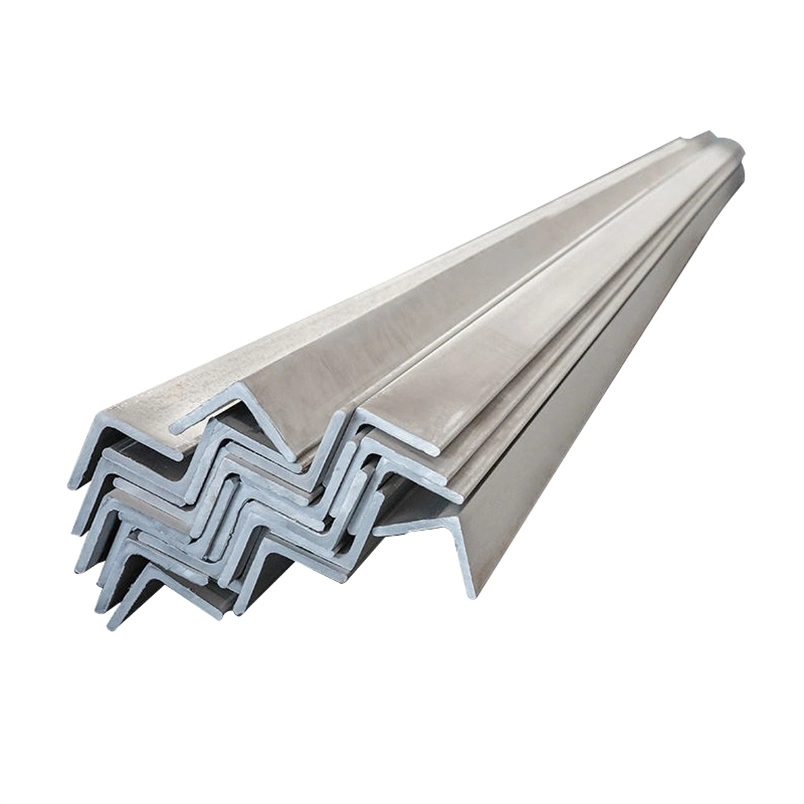 Laminados a quente Astmq195 Q235 T345B Q420 Q460 S420 S460 St37 St52 50mm 100mm Cantoneira de carbono galvanizado L Shape Aço Ângulo Inoxidável