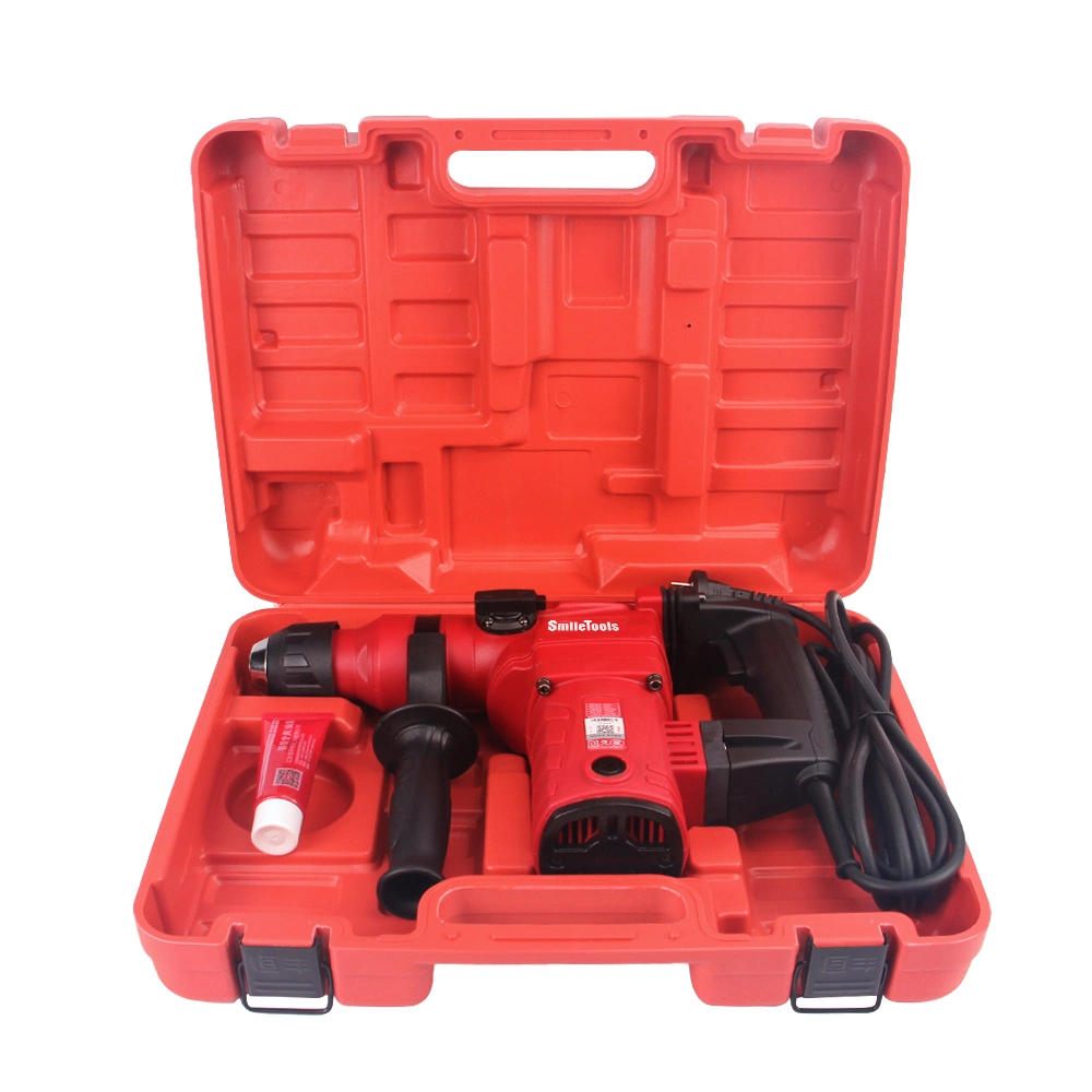 Powerful Factory Electric Hammer Drill Hand Held Power Drills Demolition Hammer Impact Hammer Metal Box Tool Sets