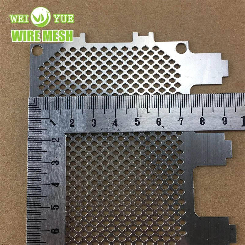 China Manufacture Quality Acid Metal Perforated Hole Etching Stainless Steel Mesh Metal Mesh Punched Plate Perforated Sheet Metal