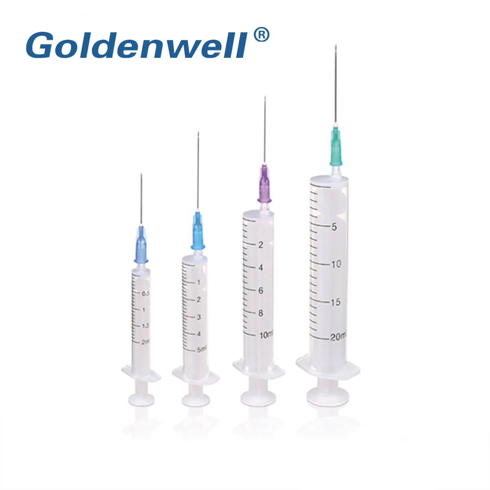 Hot Sale Medical Disposable Syringe with Needle 5ml Manufacturer