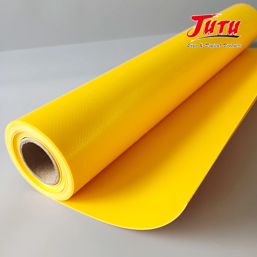 Jutu Fireproof Waterproof Tent Fabric 260-500g Coated Tarpaulin Material with Cheap Price