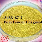 Pigment & Dyestuff [13463-67-7] Pearlescent Pigment