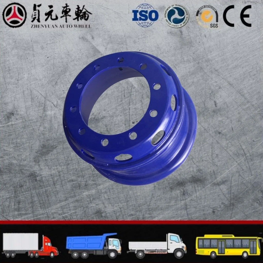 Truck Tubeless Steel Wheel Rim on Tire