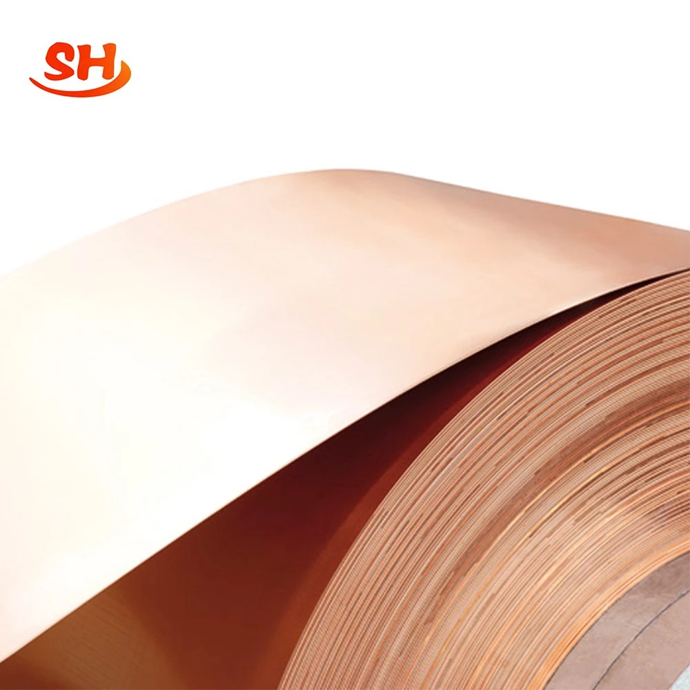 China C11000 C10100 C1220 of-Cu Tu2 Red Copper Strip Coil 3mm Cu-ETP Cu-Dhp T2 Tp2 Mirror Copper Coil Strip Cuzn10 H62 C27200 C26800 Brass Coil Cucrzr Strip