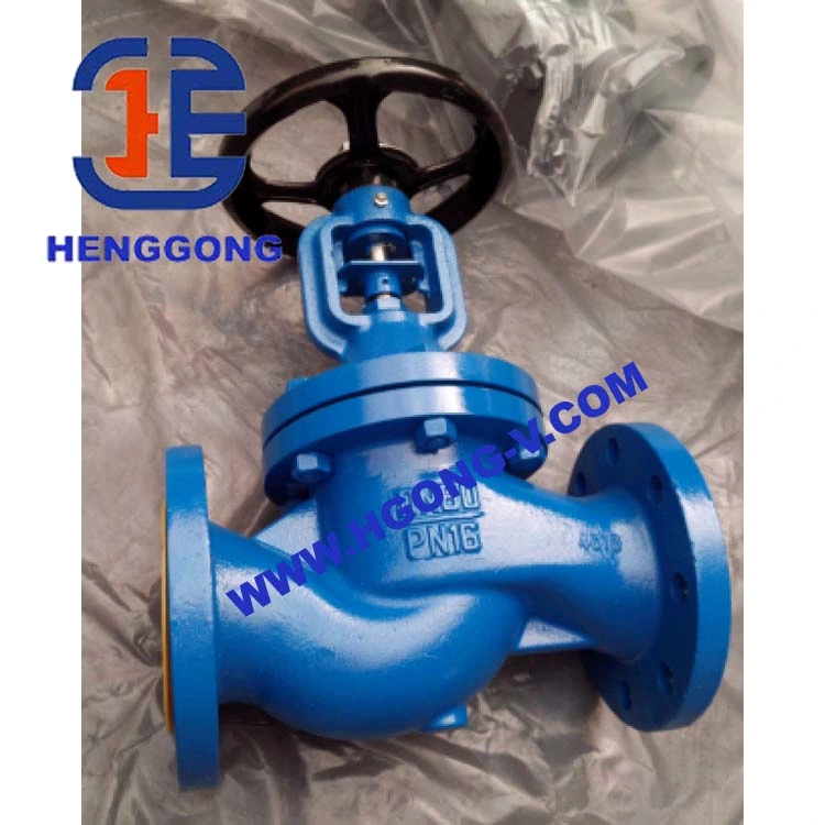DIN/API Ferro fundido/Ferro dúctil Gg25 globo de flange de controlo do assento Matal Válvula para tubo de água