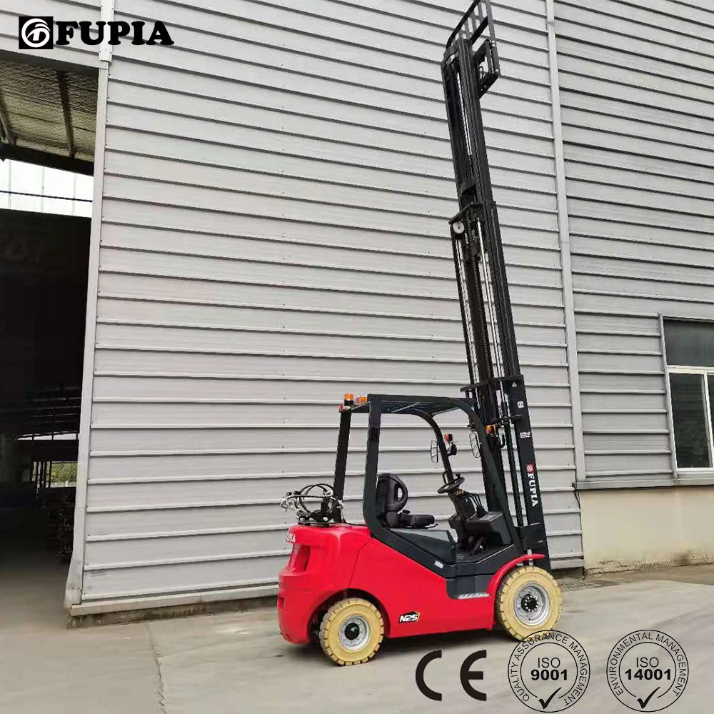 China Forklift Supplier GLP Montacarga De Gas Montacarga 2.5 Ton LPG Forklift Trucks