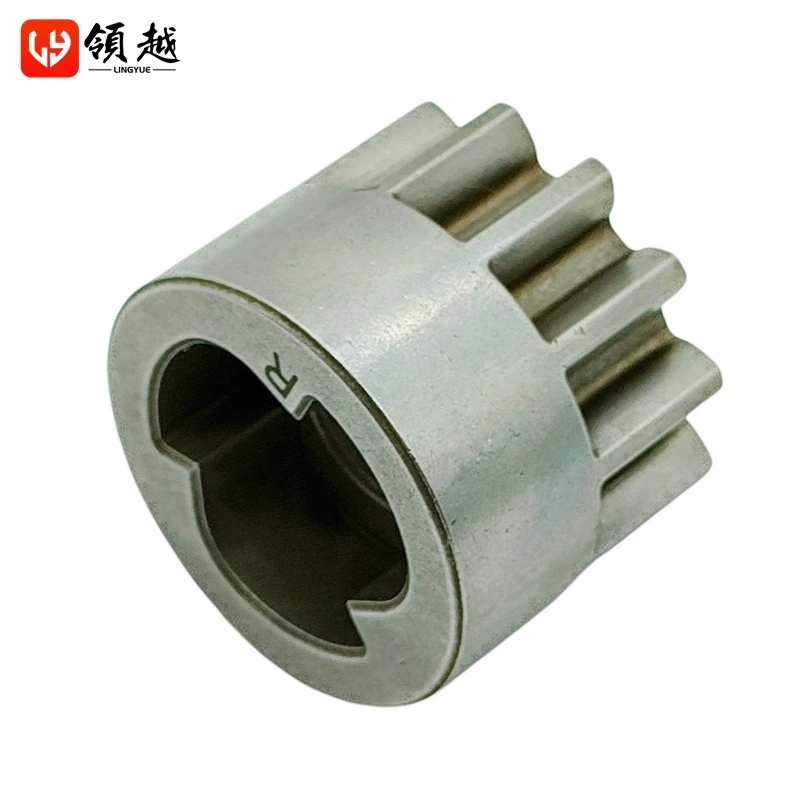 Large Modulus Custom Hardware Gears Farm Machinery Lawn Mower Iron Base Powder Metallurgy Sintered Metal Transmission Spur Gear