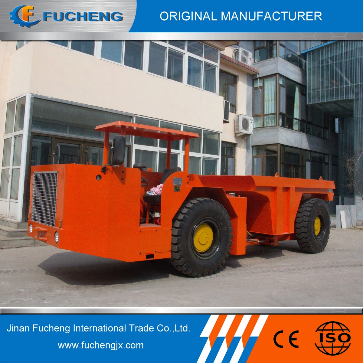 Brand New 12 tons underground mine dump truck with CE certificate