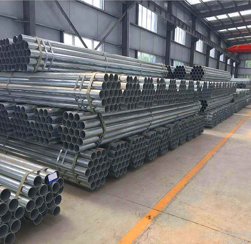 Iron Steel ASTM BS Standard Gas Transport Galvanized Steel Pipe