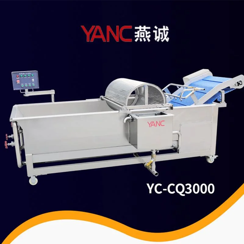 Industrial Belt Conveyor Potato Washing Machine Carrot Washing Machine Fruit Vegetable Presoak Machine for Sale