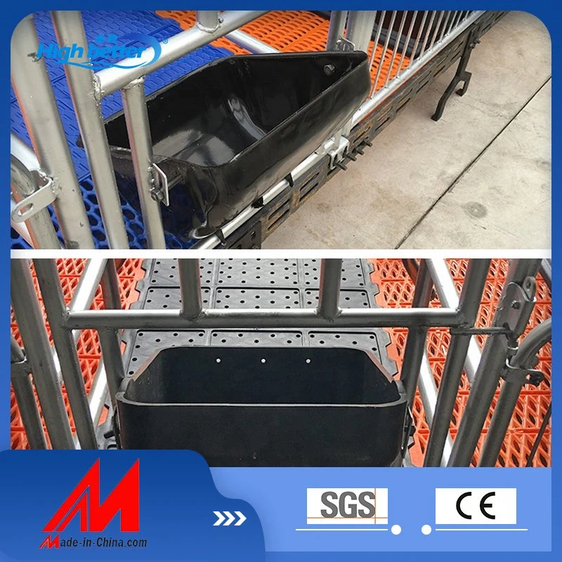 2023 Hot Sale Galvanized Crate Fattening Bed Pig Raising Equipment Made in China
