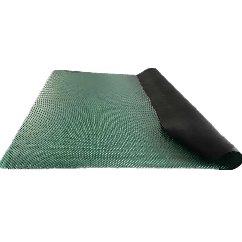 Green Stud Cow Stall Horse Parlor Rubber Mat Pad Anti-Slip Anti-Fatigue Cow Cubicle Flooring Bed Mat