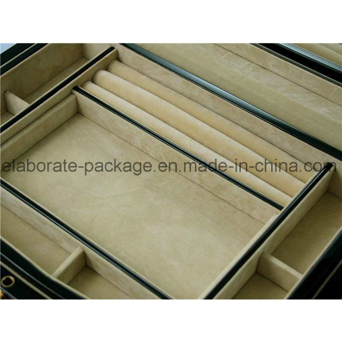 High End Wooden Jewelry Box Kit for Earring, Ring and Watch Storage