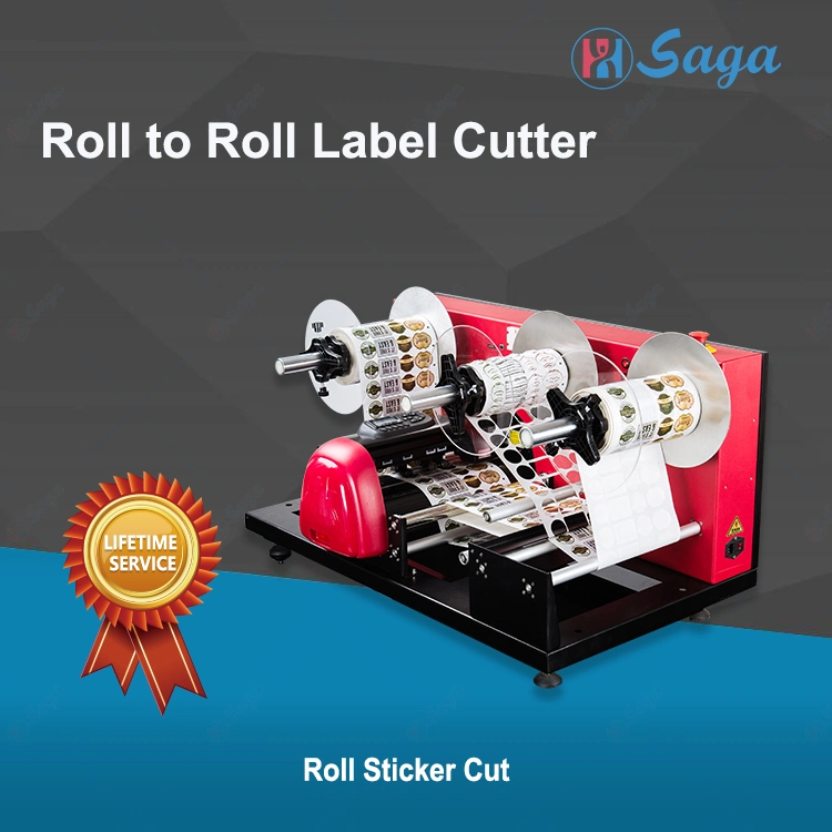 Fast Contour Smart Optical Sensor Contour Digital Label Roll to Roll for Kiss-Cut Self-Adhesive Paper/Stickers Laser Economical Die Cutter (SG-LCP)