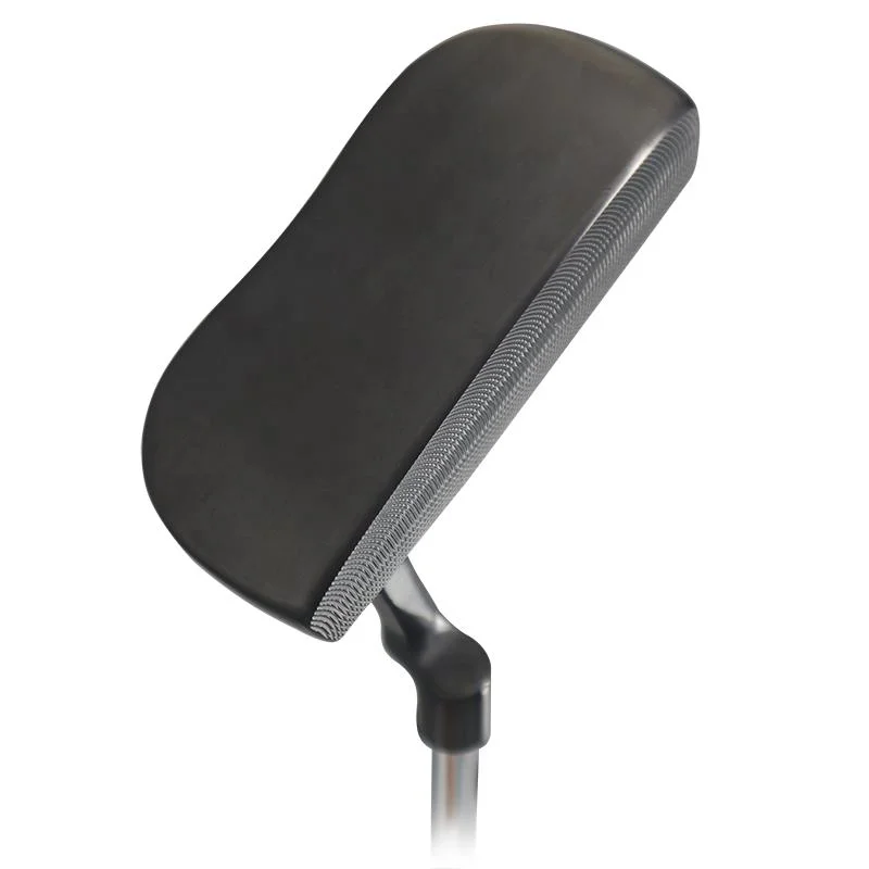 Tête de putter de golf noire OEM avec logo personnalisé